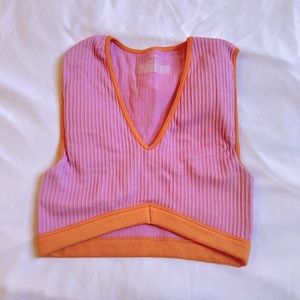 No Boundaries Purple & Orange Bralette